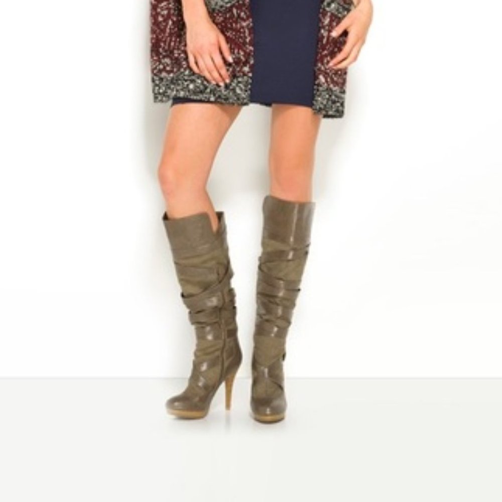 JustFab "Alexis" heeled boot